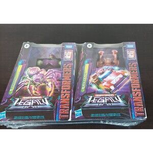 Transformers Legacy Deluxe Class TARANTTULAS &  ELITA-1  (2-Pack Generations)